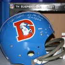 Floyd Little Autographed Full Size TK Denver Broncos Helmet JSA Authenticated