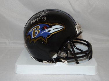 Jonathan Ogden Autographed Baltimore Ravens Mini Helmet- JSA W Authenticated