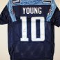 Vince Young Autographed Blue Reebok Tennessee Titans Jersey- JSA Authenticated