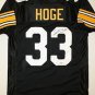 Merrill Hoge Signed / Autographed Black Jersey- JSA Authenticated