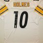 Santonio Holmes SB MVP Signed / Autographed White Jersey- JSA Authenticated