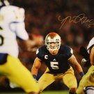 Manti Te'o Autographed 20x24 Horizontal Front View Canvas- JSA Authenticated