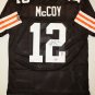 Colt McCoy Signed / Autographed Brown NFL Equipment Jersey- JSA Authenticated