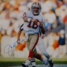Joe Montana Autographed 16x20 Front View Passing Photo- Montana Hologram