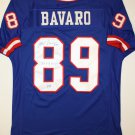 Mark Bavaro Signed / Autographed Blue Jersey- JSA Authenticated