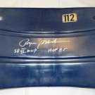 Roger Staubach HOF - SB MVP Autographed Texas Stadium Seat Back- JSA Auth