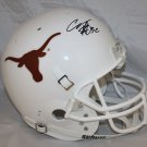Cedric Benson Autographed F/S Texas Longhorns Helmet- JSA Authenticated