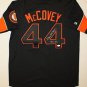 Willie McCovey Autographed Black San Francisco Giants Jersey- JSA Authenticated