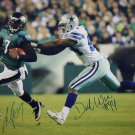 DeMarcus Ware & Michael Vick Autographed 16x20 Photo- JSA Authenticated