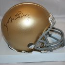 Manti Te'o Autographed Notre Dame Fighting Irish Mini Helmet- JSA Authenticated