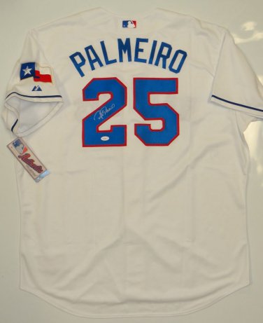 Rafael Palmeiro Autographed Authentic Texas Rangers Jersey- JSA Authenticated