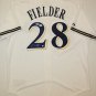 Prince Fielder Autographed White Milwaukee Brewers Jersey- JSA Authenticated