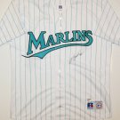 Josh Johnson Autographed P/S Florida Marlins Jersey- JSA Authenticated
