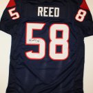 Brooks Reed Signed / Autographed Blue Jersey- JSA W Authenticated