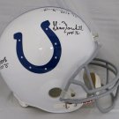 Berry, Marchetti & Moore Autographed F/S Baltimore Colts Helmet- PSA/DNA Auth