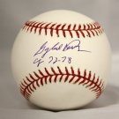 Gaylord Perry CY 72-78 Autographed Rawlings OML Baseball- JSA Authenticated