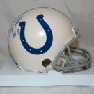 T.Y. Hilton Autographed Indianapolis Colts Mini Helmet- JSA Authenticated