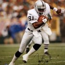 Tim Brown Autographed 16x20 Vertical On Field Photo- PSA/DNA Authenticated