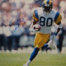 Isaac Bruce Autographed 16x20 TB Vertical Running Photo- Bruce Hologram