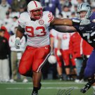 Ndamukong Suh Autographed 16x20 Nebraska Stiff Arm Photo- JSA Authenticated
