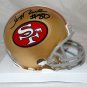Jerry Rice Autographed San Francisco 49ers Mini Helmet- JSA W Authenticated