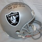 Jim Plunkett MVP Autographed F/S Oakland Raiders Helmet- JSA W Authenticated