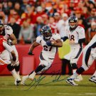 Knowshon Moreno Autographed 16x20 Horizontal Running Photo- JSA Authenticated