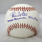 Bill White Yankee Announcer 71-88 Autographed Rawlings OML Baseball- JSA Auth