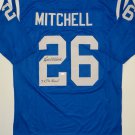 Lydell Mitchell Signed / Autographed Blue TB Jersey- JSA W Authenticated