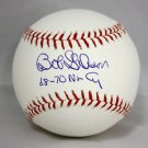 Bob Gibson 68-70 NL CY Autographed Rawlings OML Baseball- JSA Authenticated