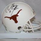 Derrick Johnson Autographed Texas Longhorns Mini Helmet- JSA Authenticated