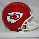 Eric Berry Autographed Kansas City Chiefs Mini Helmet- JSA Authenticated