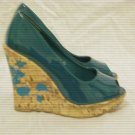 Tulipano open toe wedge