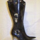 Womens leather High heel Boots