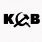 KGB Russian Security Police 6" Black Vinyl Decal Sticker Laptop Wall Car Window iPad etc.