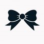 Bow Tie 6" Black Vinyl Decal Sticker Laptop Wall Car Window iPad etc.