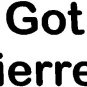 capital got pierre SD 6" Black Vinyl Decal Sticker Laptop Wall Car Window iPad etc.