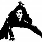 movies blackwidow 6" Black Vinyl Decal Sticker Laptop Wall Car Window iPad etc.