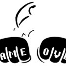 game over mario 6" Black Vinyl Decal Sticker Laptop Wall Car Window iPad etc.