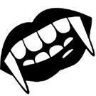 vampire jar of love romantic 6" Black Vinyl Decal Sticker Laptop Wall Car Window iPad etc.