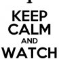 keep calm and watch hgtv 6" Black Vinyl Decal Sticker Laptop Wall Car iPad etc.
