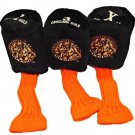 VIRGINIA CAVALIERS NCAA HEADCOVER SET OF 3