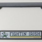 NOTRE DAME FIGHTING IRISH NCAA PLASTIC LICENSE PLATE FRAME