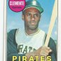 1969 Topps Roberto Clemente card #50 Pittsburgh Pirates BV $60 Vintage