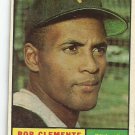 1961 Topps Roberto Clemente card #388 Pittsburgh Pirates BV $120 Vintage