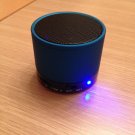 Minim Wireless Bluetooth Music Speaker (Red,Blue,Black,White)