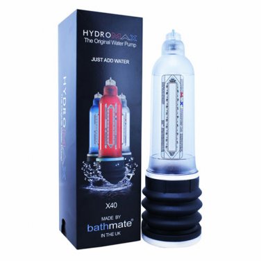 Bathmate HydroMax X40 Clear Penis Pump **Free UK Shipping**
