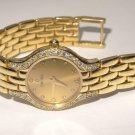 Ladies 21mm Concord 14K Solid Gold Le Palais Watch 29-62-264 Diam Bezel and Dial