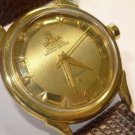 Omega Constellation 18K Gold 35mm 2852/3 Cal 501 Watch Solid Gold Pie Pan Dial