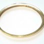 Pascal Lacroix 14K Solid Gold Bangle Hinged Bracelet w 0.30ct Diamond